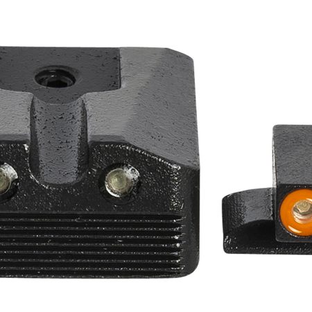 Meprolight USA 412213131 Hyper-Bright  Green Tritium Orange Outline Front Sight-Green Tritium Black Outline Rear Sight Kimber 1911 WEDGE