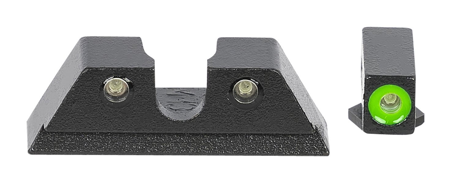 Meprolight USA 465003111 Hyper-Bright Green/Tritium Green, Black Frame Fits Taurus G3C