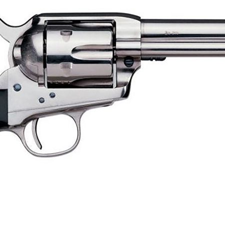 Taylors & Company 0420N00 1873 Cattleman 44-40 Win Caliber with 4.75" Barrel, 6rd Capacity Cylinder, Overall Nickel-Plated Finish Steel & Black Polymer Grip