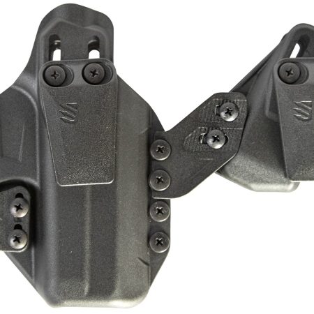 Blackhawk 416125BK Stache Premium Kit IWB Size 25 Black Polymer Belt Clip Fits S&W M&P 9/40 Ambidextrous