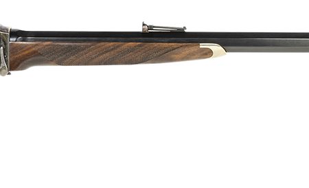 Taylors & Company 210139 Pedersoli 1874 Billy's Sharps 45-70 Gov 1rd 32" Blued Single Shot Octagon Barrel, Blued Steel Drilled & Tapped Receiver, Checkered Walnut Fixed Stock