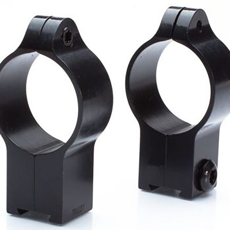 Talley 22CZRH Rimfire Rings  Black CZ 452 European/455/457/512/513 1" High 0 MOA