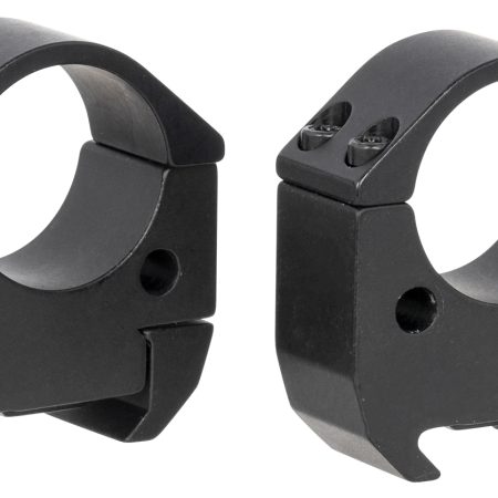 Talley TMS10H Modern Sporting Black Anodized Aluminum 1" Tube High Picatinny Rail 0 MOA