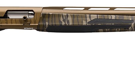 Browning 011743205 Maxus II Wicked Wing 12 Gauge 3.5" 4+1 26" Burnt Bronze Cerakote Barrel & Receiver, Mossy Oak Bottomland Synthetic Stock With SoftFlex Cheek Pad & Overmolded Grip Panels