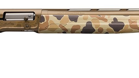 Browning 0119072004 A5 Wicked Wing 12 Gauge 28" 4+1 3.5" Burnt Bronze Cerakote Vintage Tan Camo Fixed Textured Grip Panels Stock Right Hand (Full Size) Includes Banded Invector-DS Extended Chokes