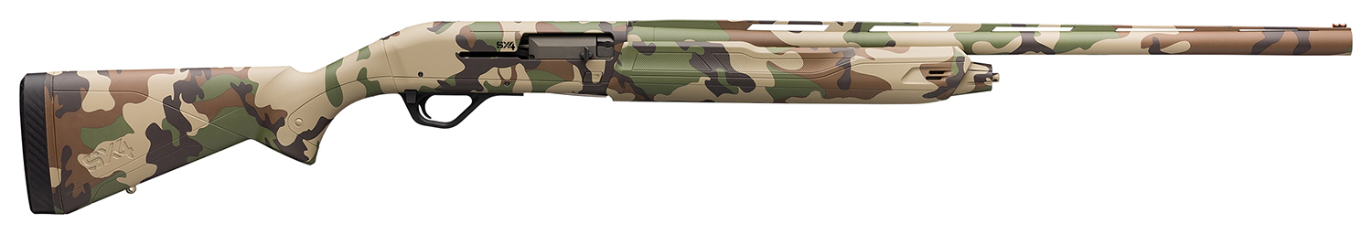 Winchester Repeating Arms 511289691 SX4 Waterfowl Hunter 20 Gauge 26" 4+1 3" Woodland Camo Fixed Textured Grip Paneled Stock Right Hand (Full Size) Includes 3 Chokes