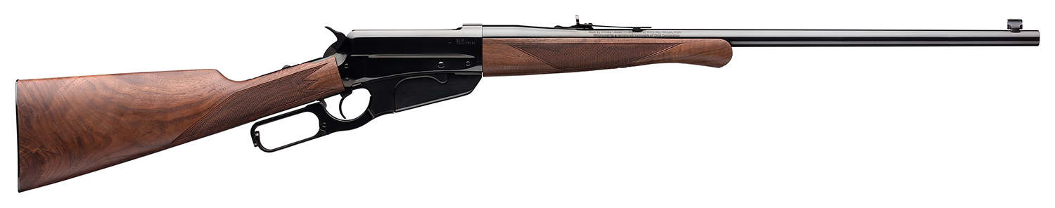 Winchester Repeating Arms 534286115 Model 1895 High Grade Full Size 30-40 Krag 4+1 24" Gloss Blued Button-Rifled Barrel, Drilled & Tapped Steel Receiver, Grade III/IV Walnut Straight Grip Stock
