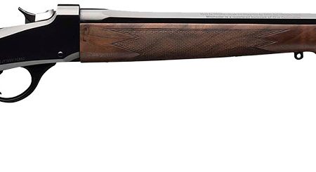 Winchester Repeating Arms 534293206 Model 1885 Low Wall Hunter 22 Hornet 1rd 24" Polished Blued Octagon Barrel, Drilled & Tapped Steel Receiver, Grade III/IV Walnut Fixed w/Pistol Grip Stock