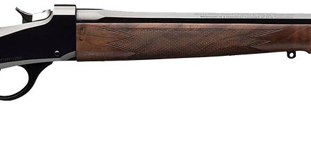 Winchester Repeating Arms 534293289 Model 1885 Low Wall Hunter 6.5 Creedmoor 1rd 24" Polished Blued Octagon Barrel, Drilled & Tapped Steel Receiver, Grade III/IV Walnut Fixed w/Pistol Grip Stock