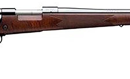 Winchester Repeating Arms 535203294 Model 70 Super Grade 6.5 PRC Caliber with 3+1 Capacity, 24" Barrel, Brushed Polish Blued Metal Finish & Satin Fancy Walnut Stock Right Hand (Full Size)