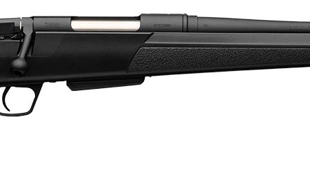 Winchester Repeating Arms 535711299 XPR SR Full Size 6.8 Western 3+1 20" Black Perma-Cote Threaded Sporter & Drilled & Tapped Steel Receiver, Matte Black Fixed Synthetic Stock
