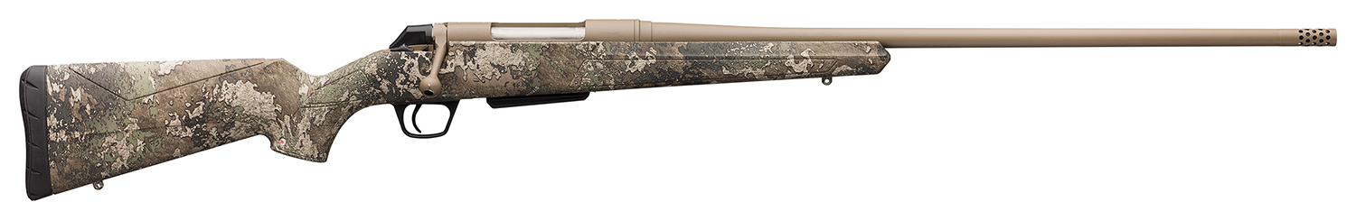 Winchester Guns 535773255 XPR Hunter 300 WSM 3+1 Cap 24" MB Flat Dark Earth Perma-Cote Rec TrueTimber Strata Stock Right Hand with MOA Trigger System (Full Size) No Sights