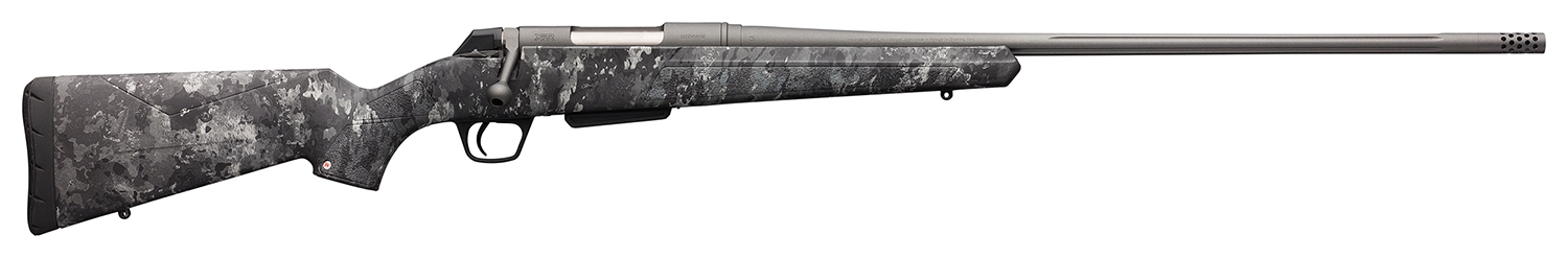Winchester Guns N35776299 XPR Extreme Hunter 6.8 Western 3+1 Cap 24" MB Tungsten Gray Cerakote Rec TrueTimber Midnight Stock Right Hand with MOA Trigger System (Full Size) No Sights
