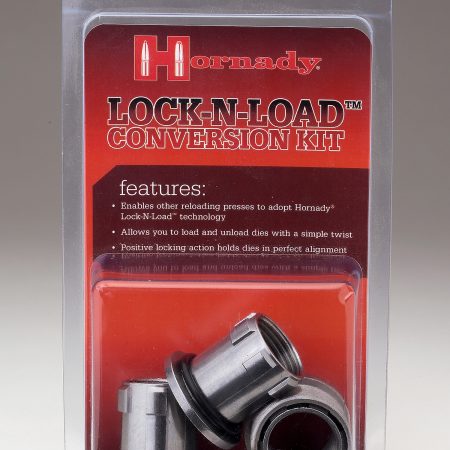 Hornady 044099 Lock-N-Load Conversion Kit Silver Multi Caliber Steel