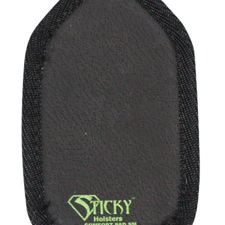 Sticky Holsters COMFORTPADSM Comfort Pad Holster Cushion IWB Size Small Black Foam Hook & Loop Ambidextrous