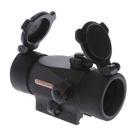 TruGlo TG-TG8230B Triton Black Anodized 1x 30mm 5 MOA Illuminated Tri-Color Dot Reticle Clamshell Packaging