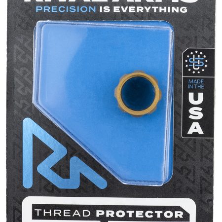 Rival Arms RARA300001E Thread Protector 9mm Luger Gold PVD 416R Stainless Steel 1/2"-28 tpi