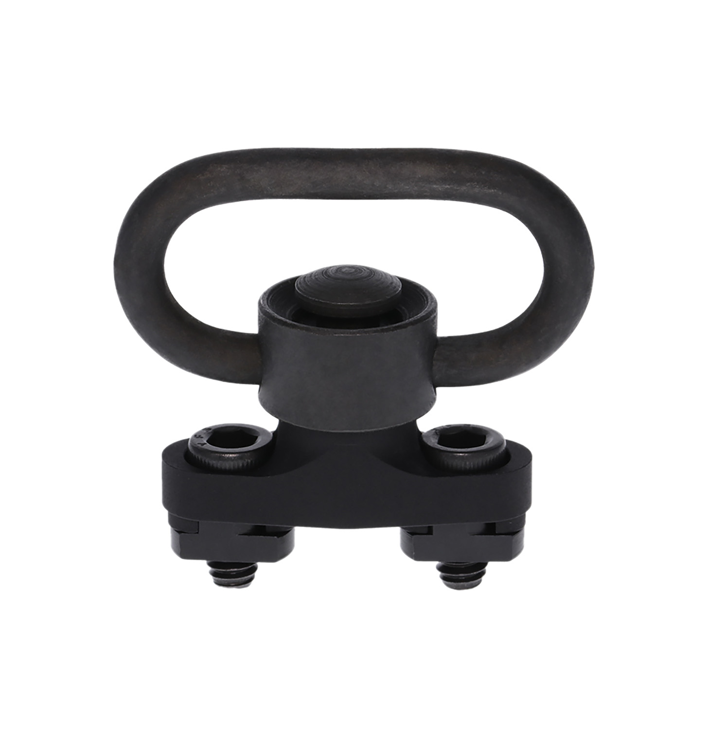 Rival Arms RARA92P2A Swivel Stud Mount Black Manganese Phosphate Finish, 1.5" Recessed Button Steel Swivel compatible with Picatinny Rail