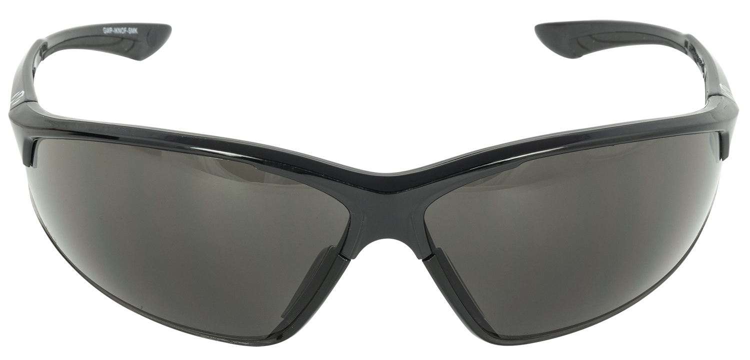 Walker's GWPIKNOF1SMK Ballistic Eyewear IKON Tanker Adult Smoke Gray Lens Matte Black Frame