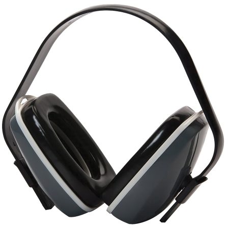 Pyramex PM2010 Ear Muff Foam 22 dB Over the Head Gray/Black Adult 1 Pair