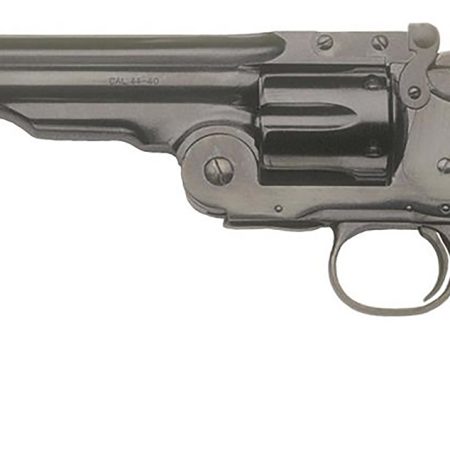 Cimarron CA850 No. 3 Schofield  45 Colt (Long Colt) 6 Shot 7" Matte Black Stainless Steel Barrel, Cylinder & Frame, Walnut Grip, Exposed Hammer