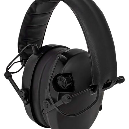Radians 230EHP 230-EHP Slim Electronic Muff 23 dB Over the Head Black Adult 1 Pair