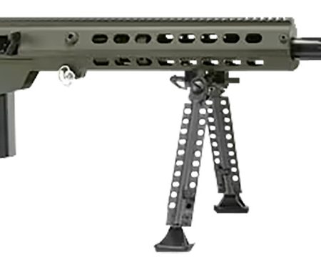 Barrett 14555 M107A1  50 BMG 10+1 29" Chrome-Lined Fluted Barrel, OD Green Cerakote Aluminum Receiver, OD Green Fixed Stock w/Thermal-Guard Cheek Piece & Sorbothane Recoil Pad, Optics Ready