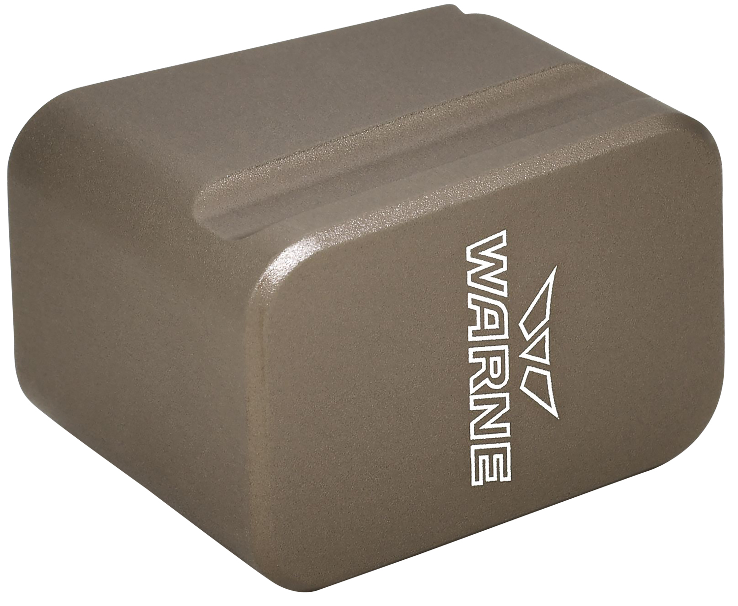 Warne 3113 Magazine Extension made of 6061-T6 Aluminum with Hardcoat Anodized Flat Dark Earth Finish for Glock 17, 22 Magazines (Adds 5rds 9mm Luger, 4rds 40 S&W)