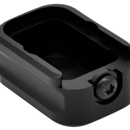 Warne MESIG54BLK Magazine Extension  made of 6061-T6 Aluminum with Hardcoat Anodized Black Finish for Sig P320 Magazines (Adds 5rds 9mm Luger)