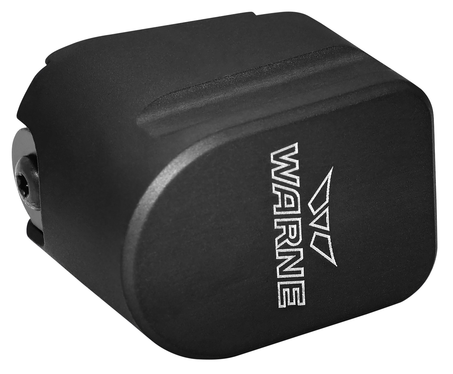 Warne MESW54BLK Magazine Extension made of 6061-T6 Aluminum with Hardcoat Anodized Black Finish for S&W M&P Magazines (Adds 5rds 9mm Luger, 4rds 40 S&W)