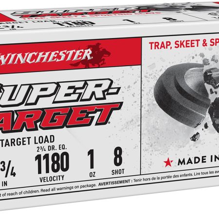 Winchester Ammo TRGTL128VP Super-Target Xtra-Lite 12Gauge 2.75" 1oz 8Shot 100 rd Box