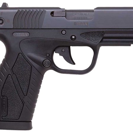 Bersa BP380MCC BPCC Concealed Carry Sub-Compact Frame 380 ACP 8+1, 3.30" Black Steel Barrel, Matte Black Serrated Steel Slide & Polymer Frame w/Picatinny Rail