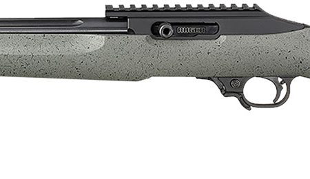 Ruger 31110 10/22 Competition  22 LR 10+1 16.12" Black Anodized Barrel, Black Hard Coat Anodized Aluminum Receiver, Black/Gray Speckled Laminate Stock, Left Hand, Optics Ready