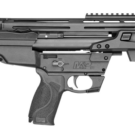 Smith & Wesson 12490 M&P Bullpup 12 Gauge Pump 3" 7+1 (2.75") 19" Black Oxide Smooth Bore/Threaded Barrel, Matte Black Receiver, Black Fixed Bullpup Stock, Black w/Interchangeable Backstrap Grip