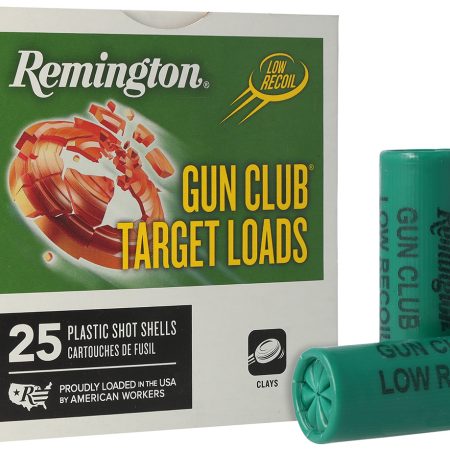 Remington Ammunition 20243 Gun Club  12Gauge 2.75" 1 1/8oz 8Shot 25 Per Box/10 Case