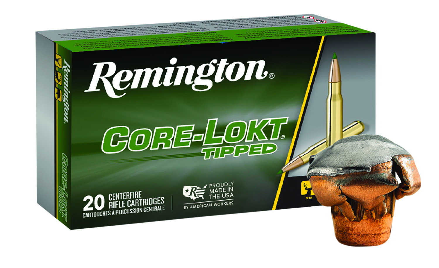 Remington Ammunition 29043 Core-Lokt Tipped 300WSM 150gr Core-Lokt Tipped 20 Per Box/10 Case