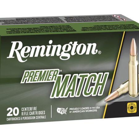 Remington Ammunition 21205 Premier Match 6.5Grendel 130gr Berger Open Tip Match 20 Per Box/10 Case