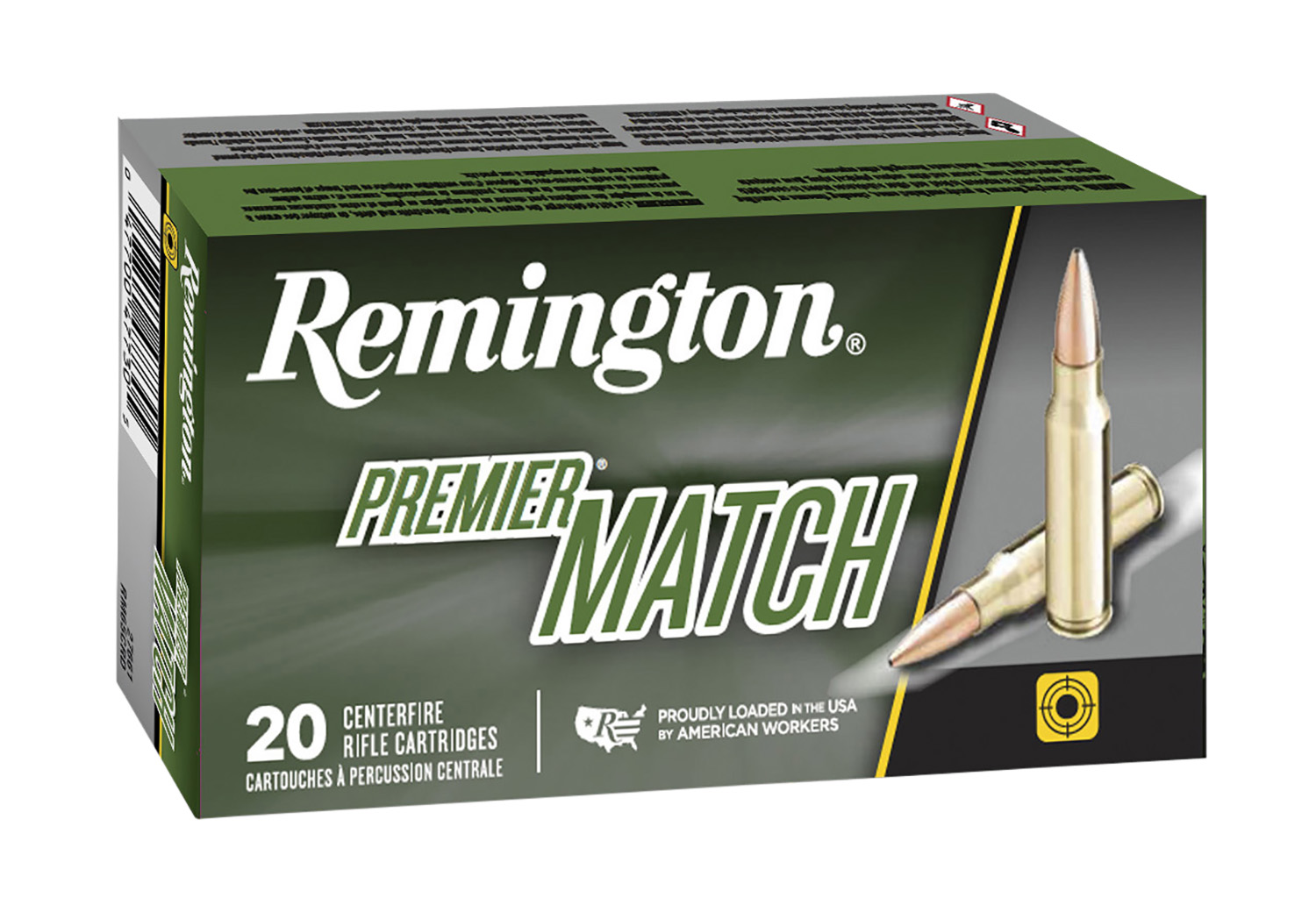 Remington Ammunition 21205 Premier Match 6.5Grendel 130gr Berger Open Tip Match 20 Per Box/10 Case