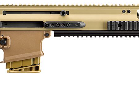 FN 381005452 SCAR 20s NRCH 7.62x51mm NATO 10+1 20" Black Steel Barrel, Flat Dark Earth Anodized Picatinny Rail Aluminum Receiver, Flat Dark Earth Synthetic Adjustable Stock, Black Hogue Rubber Grip
