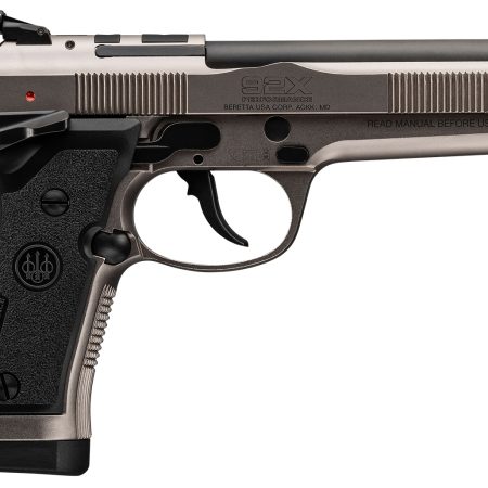 Beretta USA J92XRD21 92X Performance Defensive Full Size Frame 9mm Luger 15+1, 4.90" Black Barrel, Gray Nistan Optic Ready/Serrated Steel Slide & Frame w/Beavertail