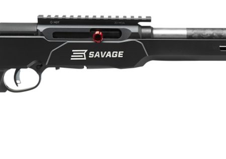 Savage Arms 47256 A22 Precision Lite 22 LR 18" Carbon Fiber Wrapped Barrel 10+1 Black Rec Black Adjustable MDT Aluminum Chassis Stock Black Polymer Grip Right Hand