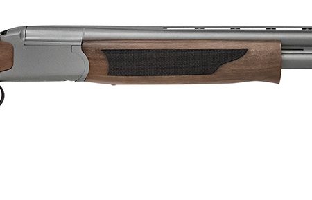 Pointer KAR1228GRY Acrius  Full Size 12 Gauge Break Open 3" 2rd 28" Black Over/Under Vent Rib Barrel, Gray Cerakote Steel Receiver, Fixed Turkish Walnut Stock, Ambidextrous