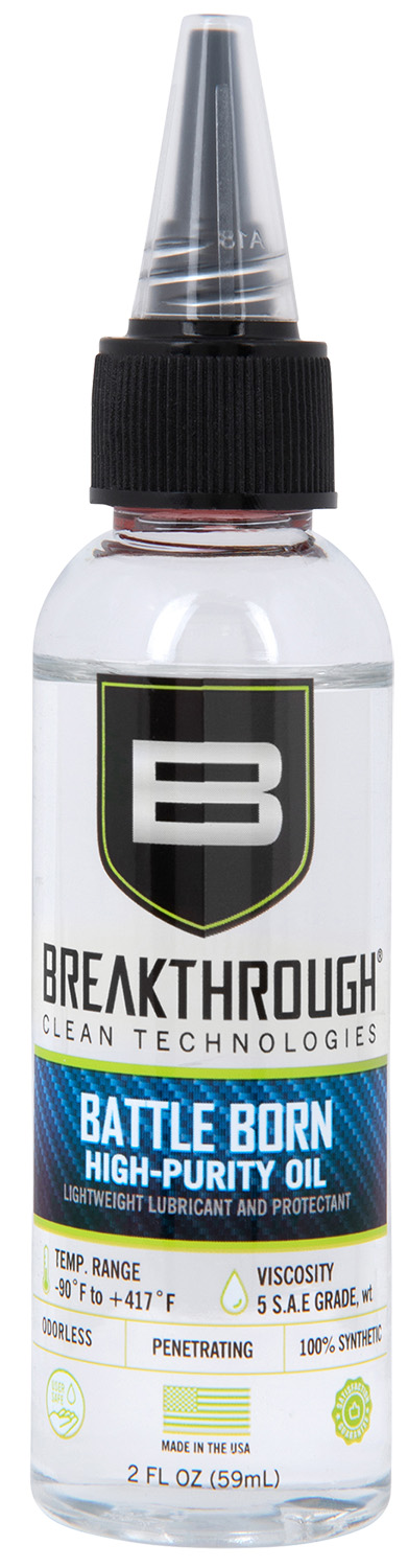 Breakthrough Clean BTO2OZ Battle Born High-Purity Oil 2 oz Squeeze Bottle