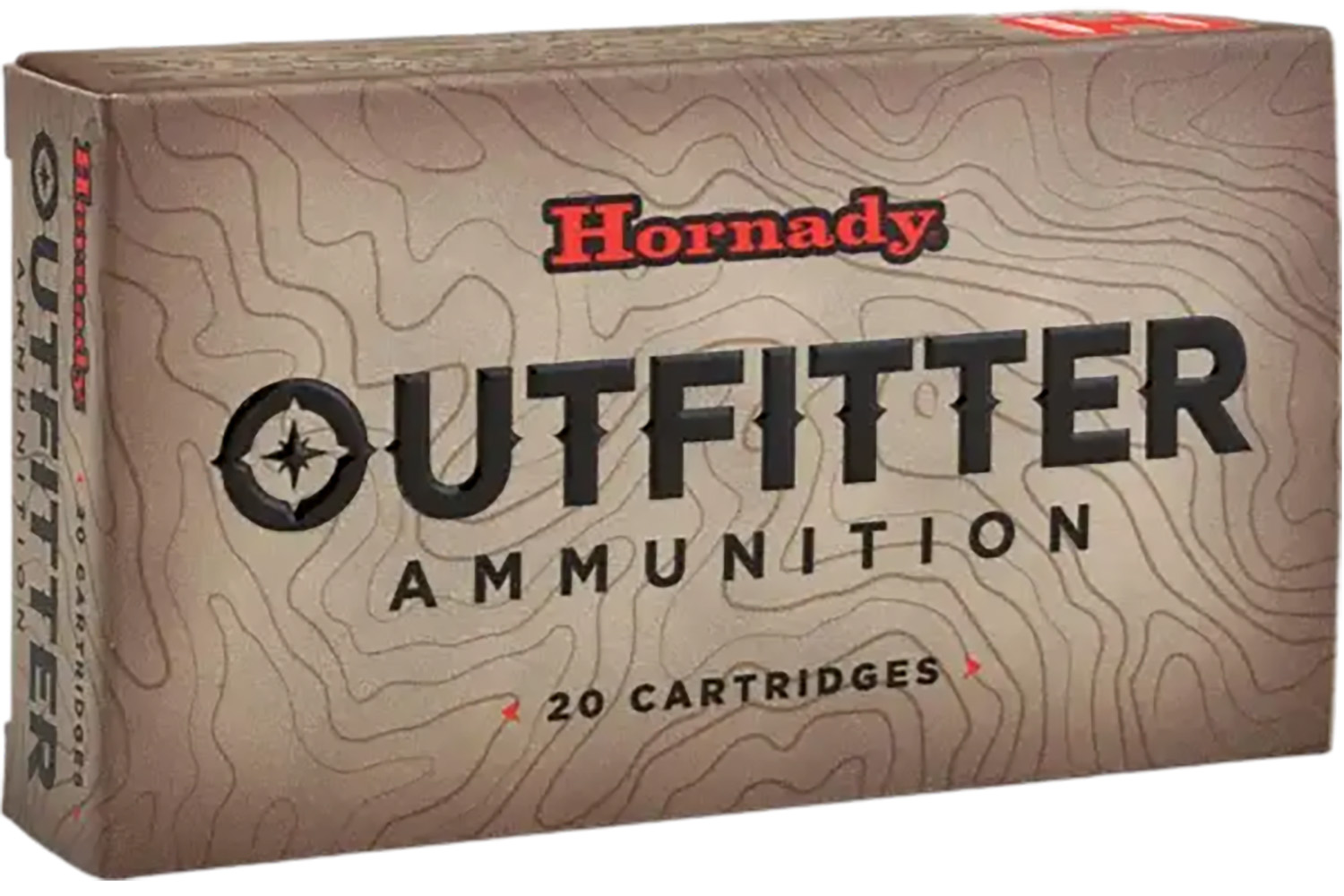 Hornady 813624 Outfitter 257WthbyMag 90gr Copper Alloy eXpanding 20 Per Box/10 Case