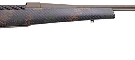 Weatherby MBC20N65RWR6B Mark V Backcountry 2.0 6.5 Wthby RPM 4+1 24" Barrel, Patriot Brown Cerakote Metal Finish, Brown Sponge Pattern Black Peak 44 Blacktooth Stock