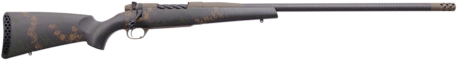 Weatherby MCB20N257WR8B Mark V Backcountry 2.0 Carbon 257 Wthby Mag 3+1 26" Carbon Fiber Wrapped Barrel, Patriot Brown Cerakote Metal Finish, Backcountry 2.0 Carbon Peak 44 Blacktooth Stock