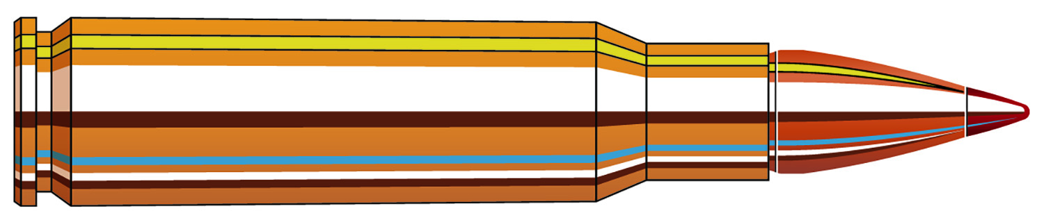 Hornady 834814 Custom 6.8mmRem SPC 100gr CX 20 Per Box/10 Case
