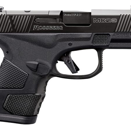 Mossberg 89044 MC2sc Sub-Compact 9mm Luger 3.40" 14+1,11+1 Matte Black DLC Stainless Steel with Optics Cut Aggressive Textured Black Polymer Grip Tritium Pro Night Sights (No Safety)