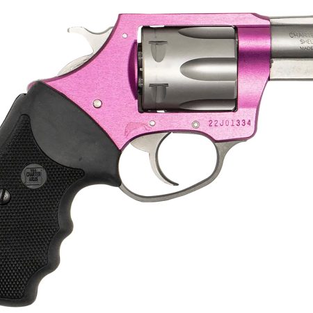 Charter Arms 53630 II Pink Lady II 38 Special 6rd 2.20" Matte Stainless Steel Barrel & Cylinder, Pink Aluminum Frame, Black Finger Grooved Rubber Grip, Exposed Hammer