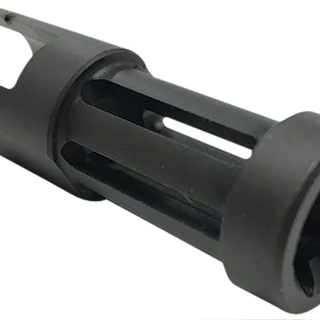 Samson 040606203 Flash Hider Black Oxide Stainless Steel with 2.50" OAL & .860" Diameter for Ruger 10/22